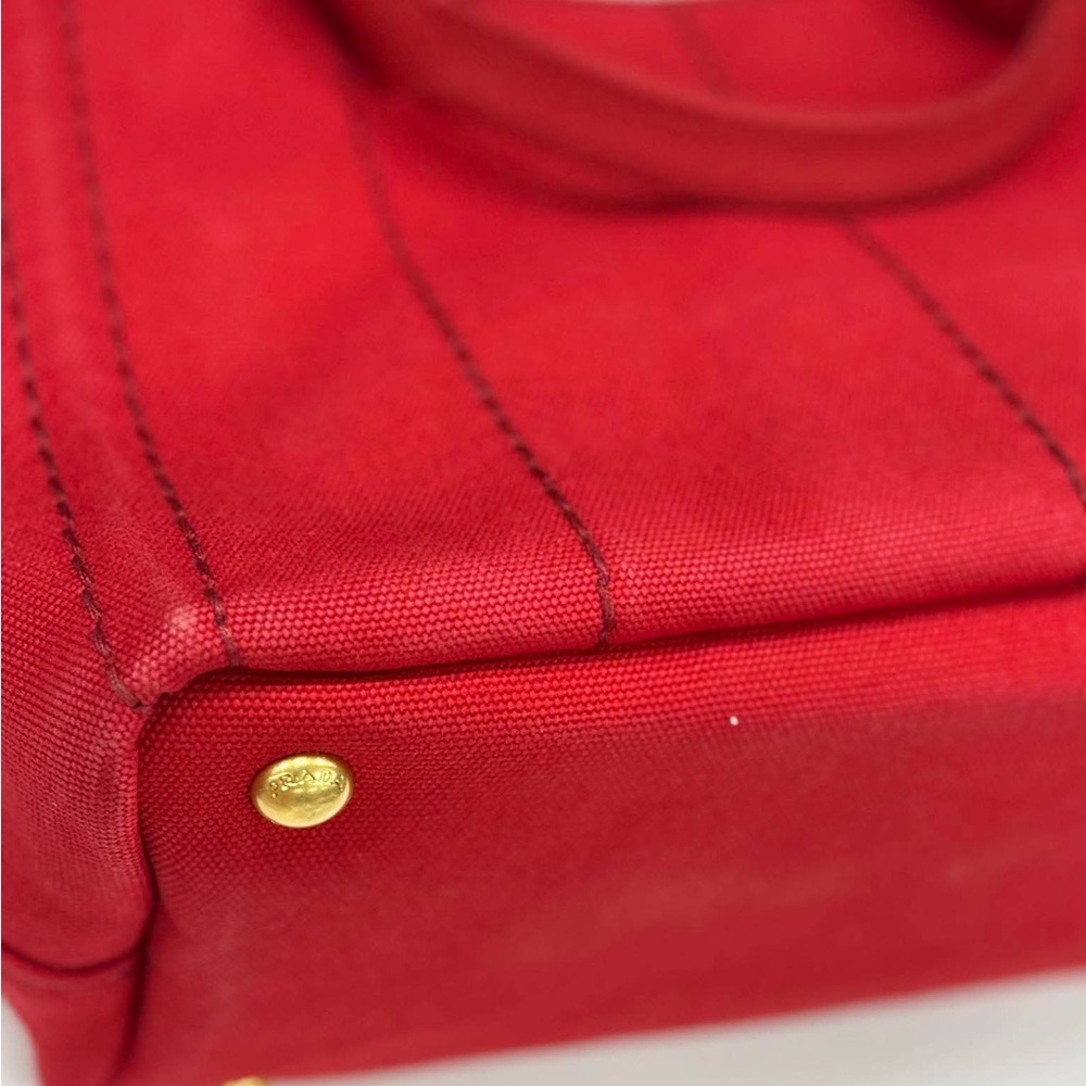 Authentic Red Prada Canapa - Picture 9 of 16